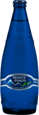 18,95 € | 盒装20个 水 Monte Pinos Natural 卡斯蒂利亚莱昂 西班牙 瓶子 Medium 50 cl