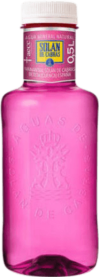 免费送货 | 盒装6个 水 Solán de Cabras Rosa PET 卡斯蒂利亚莱昂 西班牙 瓶子 Medium 50 cl