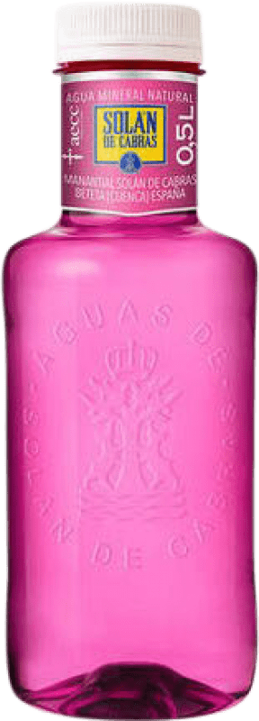 3,95 € Kostenloser Versand | 6 Einheiten Box Wasser Solán de Cabras Rosa Medium Flasche 50 cl PET