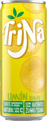 Refrescos Caja de 24 unidades Trina Lata 33 cl Limón