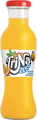 26,95 € | Caixa de 24 unidades Refrescos e Mixers Trina Naranja Zero PET Espanha Garrafa Pequena 27 cl
