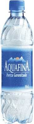 Wasser 24 Einheiten Box Aquafina Medium-Flasche 50 cl PET