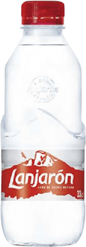 免费送货 | 盒装42个 水 Lanjarón Alhambra Mineral Natural — 天然矿物 安达卢西亚 西班牙 三分之一升瓶 33 cl PET — 塑料