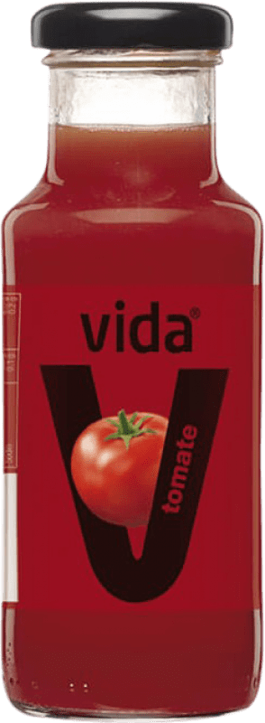 32,95 € Kostenloser Versand | 24 Einheiten Box Saft Vida Kleine Flasche 20 cl Tomate