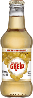 42,95 € | Caixa de 24 unidades Refrigerantes Greip Mosto Blanco Espanha Garrafa Pequena 20 cl