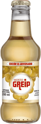 66,95 € Envío gratis | Caja de 24 unidades Refrescos y Mixers Greip Mosto Blanco Botellín 20 cl