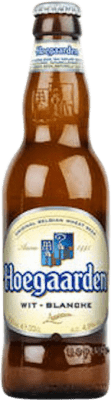 Bier 24 Einheiten Box Hoegaarden Drittel-Liter-Flasche 33 cl