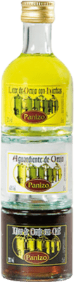 Licores Panizo Serie de 3 frascos Apilables Garrafa Pequena 15 cl