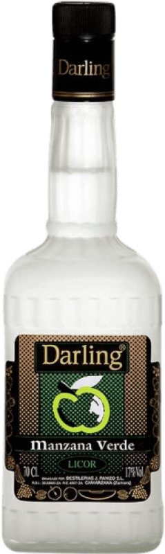 Envío gratis | Licores Panizo Darling Manzana Verde Castilla y León España 70 cl