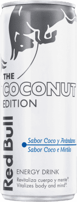 Energydrink 12 Einheiten Box Red Bull Energy Drink 25 cl Coconut — Kokosnuss