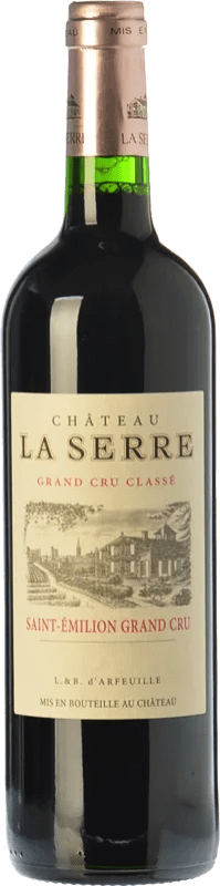 177,95 € | 红酒 Château La Serre A.O.C. Saint-Émilion Grand Cru 波尔多 法国 Merlot, Cabernet Franc 瓶子 Magnum 1,5 L
