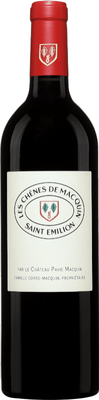 44,95 € | 红酒 Château Pavie-Macquin Les Chenes A.O.C. Saint-Émilion 波尔多 法国 Merlot, Cabernet Sauvignon 75 cl