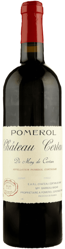 Envío gratis | Vino tinto Château Certan de May A.O.C. Pomerol Burdeos Francia Merlot, Cabernet Sauvignon, Cabernet Franc 75 cl