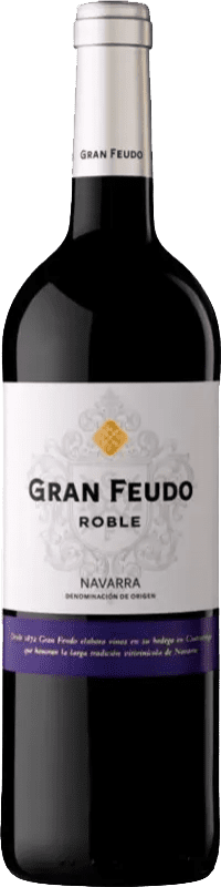 4,95 € | Red wine Gran Feudo Oak D.O. Navarra Navarre Spain Grenache 75 cl