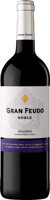 Envio grátis | Vinho tinto Gran Feudo Carvalho D.O. Navarra Navarra Espanha Grenache 75 cl