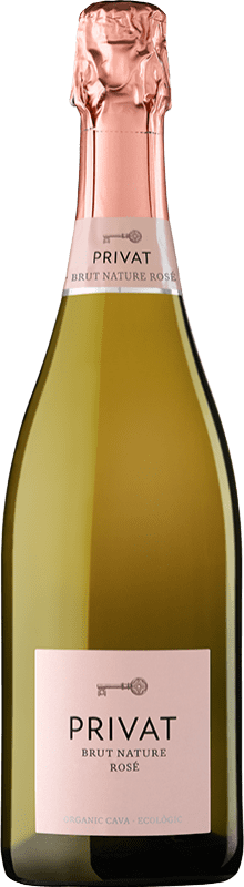 16,95 € | Espumoso Rosado Privat Brut Nature Rosé — Rosado D.O. Cava España Pinot Negro, Chardonnay 75 cl