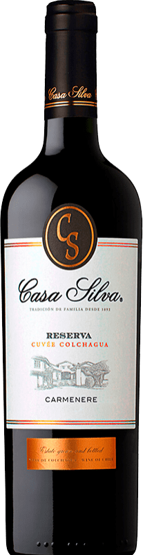 11,95 € Free Shipping | Red Wine Casa Silva Reserve — Aged I.G. Valle de Colchagua