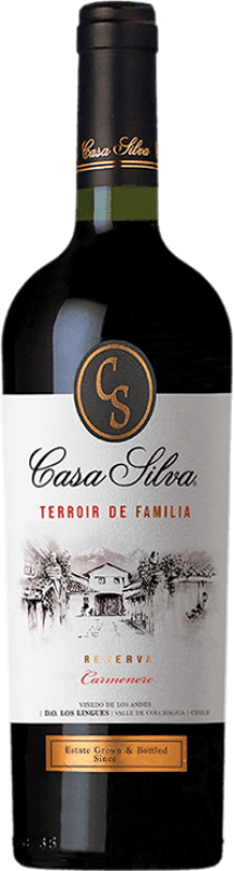 Free Shipping | Red Wine Casa Silva Reserve — Aged I.G. Valle de Colchagua Colchagua Valley Chile Carmenère 75 cl