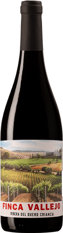 Envoi gratuit | Vin rouge Bela Finca Vallejo Crianza D.O. Ribera del Duero Espagne Tempranillo 75 cl