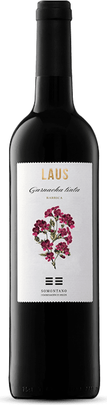 Envío gratis | Vino tinto Laus Barrica D.O. Somontano España Garnacha 75 cl