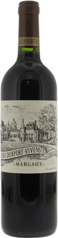 116,95 € | Красное вино Château Durfort Vivens A.O.C. Margaux Бордо Франция Merlot, Cabernet Sauvignon 75 cl