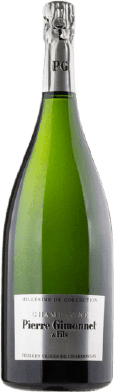 Free Shipping | White sparkling Pierre Gimonnet Collection VV A.O.C. Champagne Champagne France Chardonnay Magnum Bottle 1,5 L