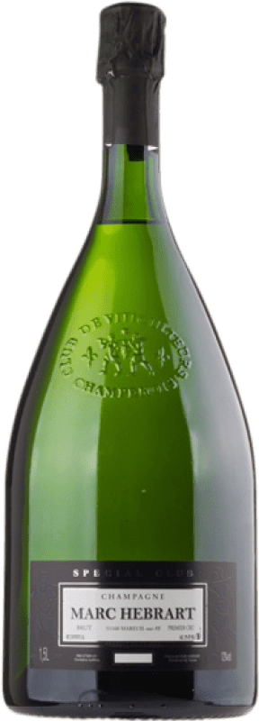 Envio grátis | Espumante branco Marc Hébrart Special Club Premier Cru A.O.C. Champagne Champagne França Pinot Preto, Chardonnay Garrafa Magnum 1,5 L