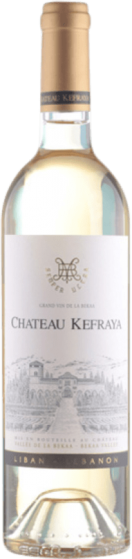 Бесплатная доставка | Белое вино Château Kefraya Blanco Bekaa Valley Ливан Viognier, Chardonnay 75 cl