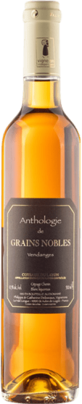 142,95 € Kostenloser Versand | Süßer Wein Domaine Delesvaux Anthologie Coteaux du Layon Medium Flasche 50 cl