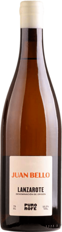 免费送货 | 白葡萄酒 Puro Rofe Juan Bello D.O. Lanzarote 加那利群岛 西班牙 Malvasía, Listán White 75 cl 免费送货 | 白葡萄酒 Puro Rofe Juan Bello D.O. Lanzarote 加那利群岛 西班牙 Malvasía, Listán White 75 cl