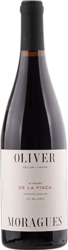 15,95 € Envío gratis | Vino Tinto Oliver Moragues La Finca I.G.P. Vi de la Terra de Mallorca