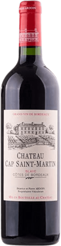 Envio grátis | Vinho Tinto Château Cap Saint Martin. Blaye Bordeaux França Merlot 75 cl