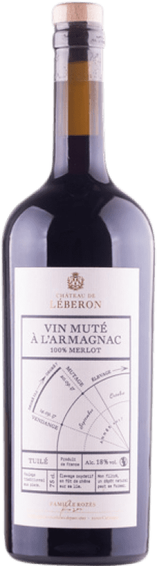 37,95 € Бесплатная доставка | Крепленое вино Château de Leberon Vin Muté a l'Armagnac I.G.P. Bas Armagnac