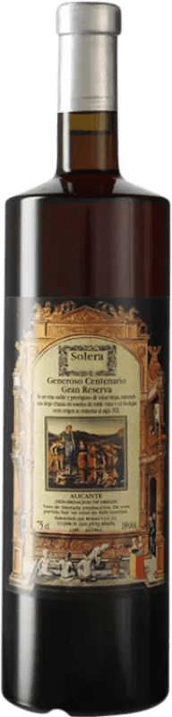 233,95 € | Vino fortificato Culebron Brotons Centenario Solera 1880 D.O. Alicante Comunità Valenciana Spagna Monastrell 75 cl