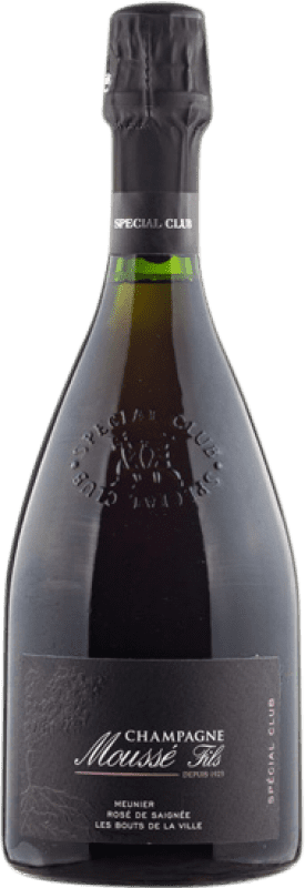 109,95 € | Rosé Sekt Cédric Moussé Spécial Club Rosé de Saignée A.O.C. Champagne Champagner Frankreich Pinot Meunier 75 cl