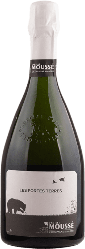 Free Shipping | White Sparkling Wine Cédric Moussé Les Fortes Terres A.O.C. Champagne Champagne France Pinot Meunier 75 cl