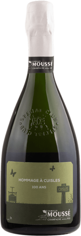 送料無料 | 白スパークリングワイン Cédric Moussé Hommage à Cuisles A.O.C. Champagne シャンパン フランス Pinot Meunier 75 cl