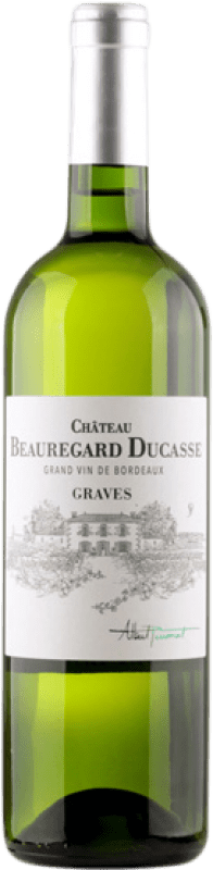 Envio grátis | Vinho branco Château de Beauregard A.O.C. Graves Bordeaux França Sauvignon Branca, Sémillon 75 cl