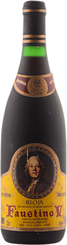 92,95 € | 红酒 Faustino V 1994 D.O.Ca. Rioja 拉里奥哈 西班牙 Tempranillo 75 cl