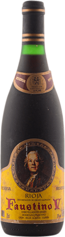 119,95 € Spedizione Gratuita | Vino rosso Faustino V 1994 D.O.Ca. Rioja