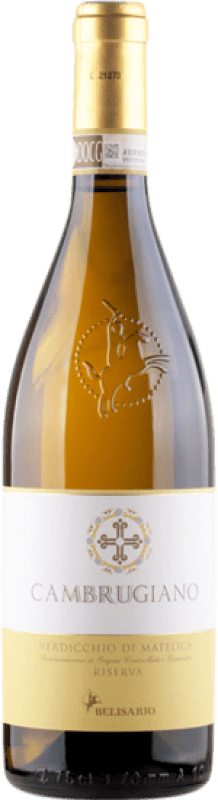 Kostenloser Versand | Weißwein Cantine Belisario Cambrugiano Reserve D.O.C. Verdicchio di Matelica Marken Italien Verdicchio 75 cl
