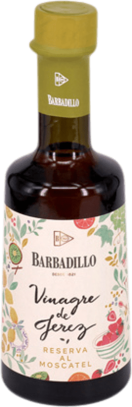 10,95 € Spedizione Gratuita | Aceto Barbadillo Jerez Riserva Piccola Bottiglia 25 cl