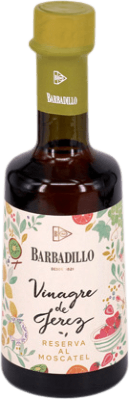 9,95 € Envío gratis | Vinagre Barbadillo Jerez Reserva D.O. Jerez-Xérès-Sherry Botellín 25 cl