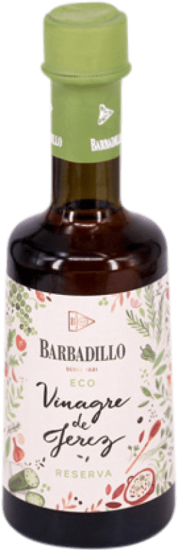 12,95 € Envio grátis | Vinagre Barbadillo Jerez Ecológico Garrafa Pequena 25 cl
