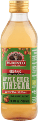 Envío gratis | Vinagre M Busto. Orgánico de Manzana de Sidra Mayador. Appel Cider España Botella Medium 50 cl