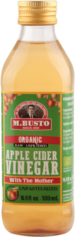 Envio grátis | Vinagre M. Busto Mayador Espanha Organic — Bio Garrafa Medium 50 cl Manzana — Maçã, Cider — Sidra