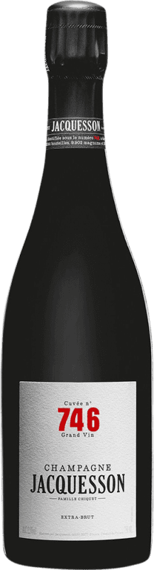 Envio grátis | Espumante branco Jacquesson Cuvée 746 Extra Brut A.O.C. Champagne França Pinot Preto, Chardonnay, Pinot Meunier 75 cl