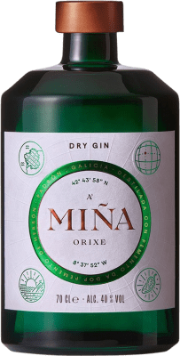 Genever Gin A Miña. Orixe 70 cl