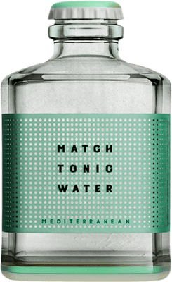 Soft Drinks & Mixers 24 units box Match Tonic Water Mediterranean Small Bottle 20 cl