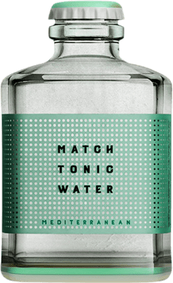 Free Shipping | 24 units box Soft Drinks & Mixers Match Tonic Water Mediterranean Switzerland Small Bottle 20 cl